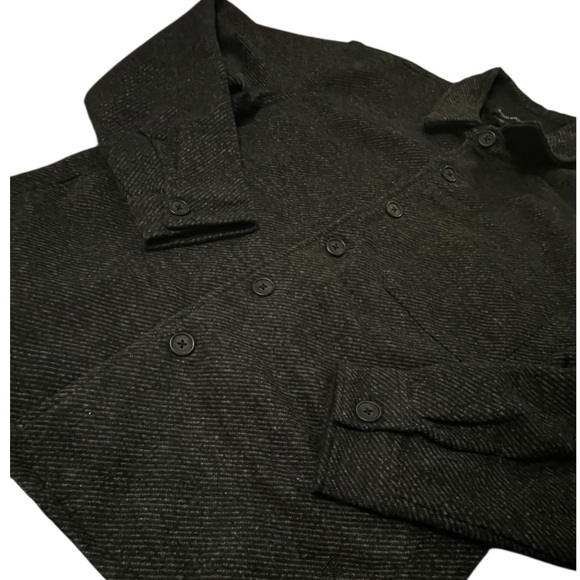 Banana Republic Men's Charcoal Shirt Jacket - Picture 12 of 12